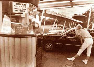 Grand River Drive-In Theatre - Ticket Booth - Photo From Rg (newer photo)